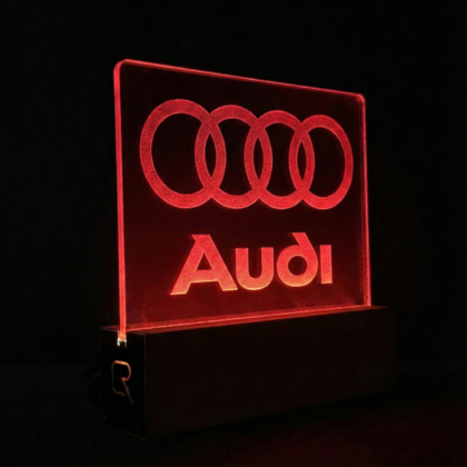 Audi LED Işıklı Dekor