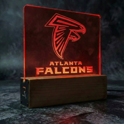 Atlanta Falcons LED Işıklı Dekor