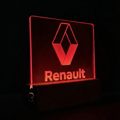 Renault LED Işıklı Dekor