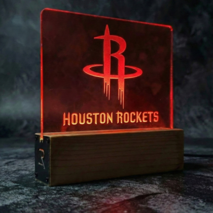 Houston Rockets LED Işıklı Dekor