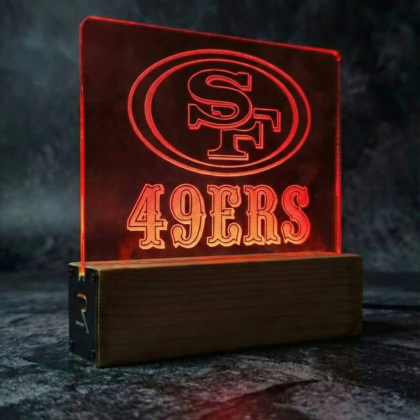 San Francisco 49ers LED Işıklı Dekor