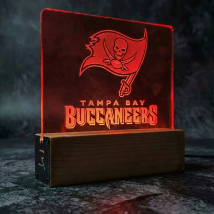 Tampa Bay Buccaneers LED Işıklı Dekor